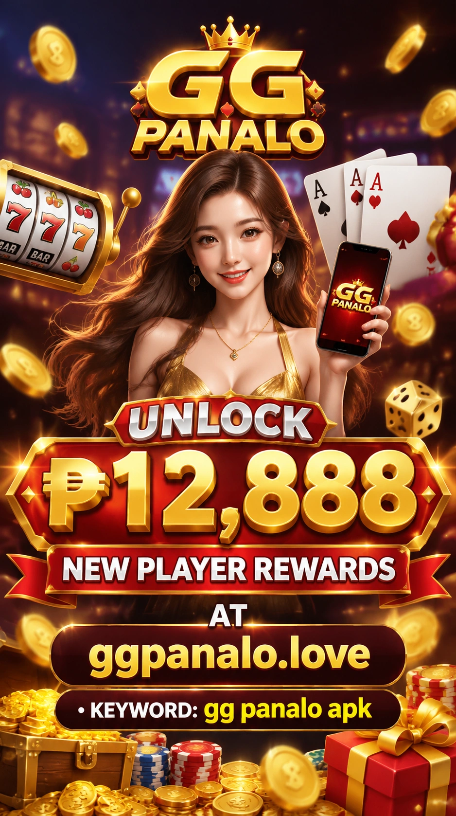 ggpanalo casino homepage visual