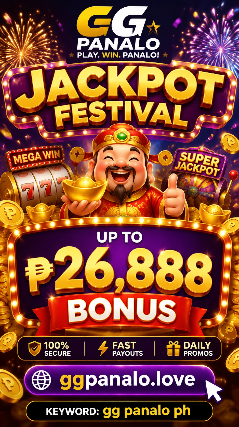 Popular slot title showcase