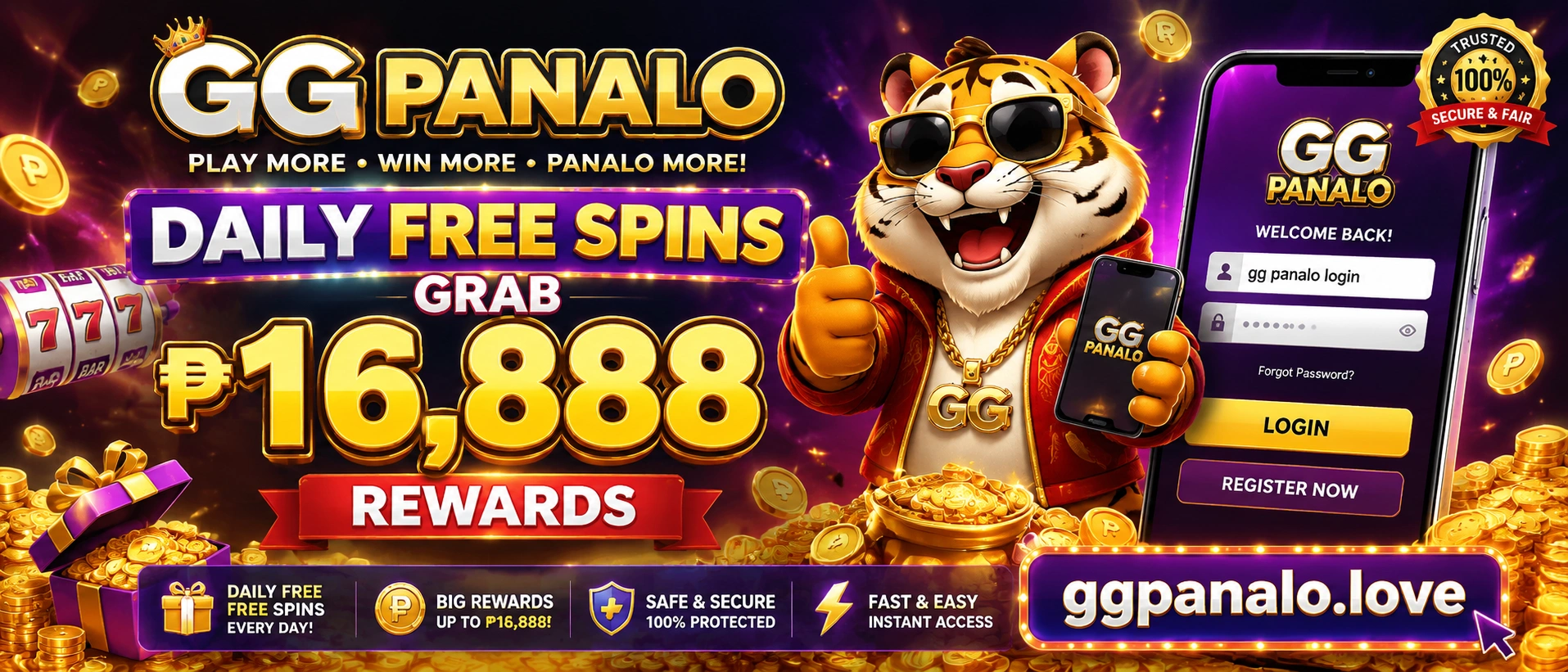 Popular slot title showcase